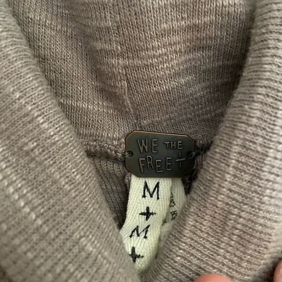 Free People | split back turtleneck mock sweater - Picture 5 of 6